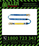 Miller 2m Adjustable Lanyard with Energy Absorber